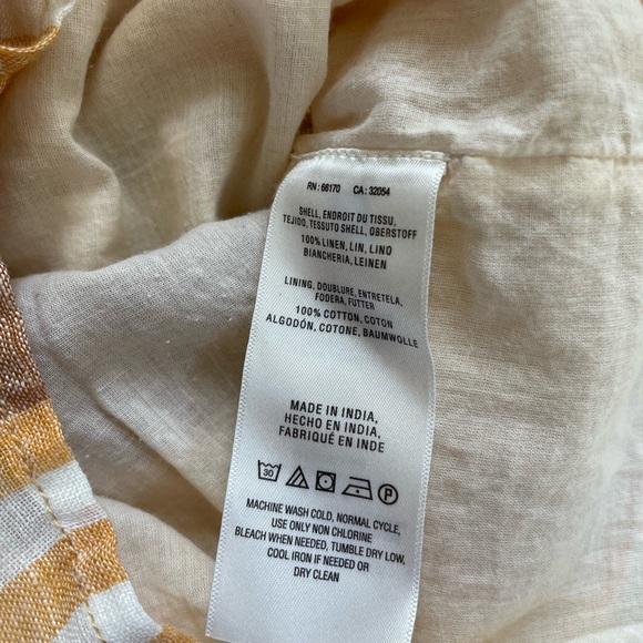 Anthropologie linen romper - Picture 8 of 12